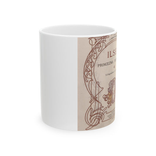 Ilsea, princezna tripolisska - title - Alfons Mucha Beautiful Novelty Ceramic Coffee Mug 11oz