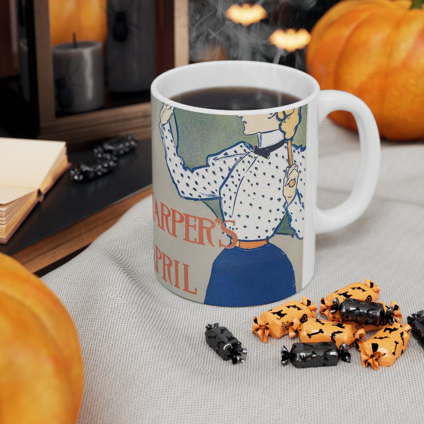Edward Penfield, Harper's April Beautiful Novelty Ceramic Coffee Mug 11oz