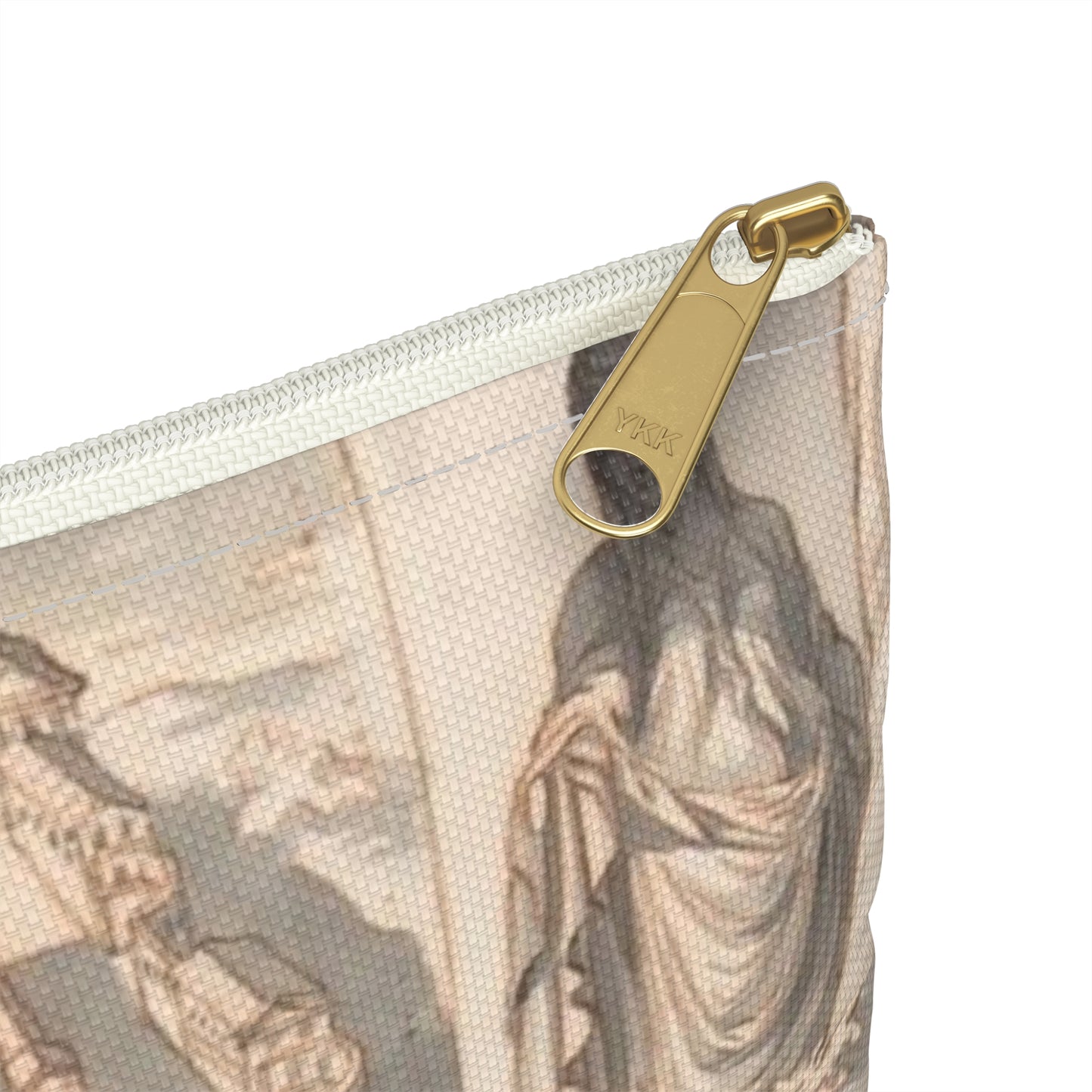 A Reconstruction of the Thermae of Diocletian (above) and a View of the Ruins (below) Large Organizer Pouch with Black Zipper