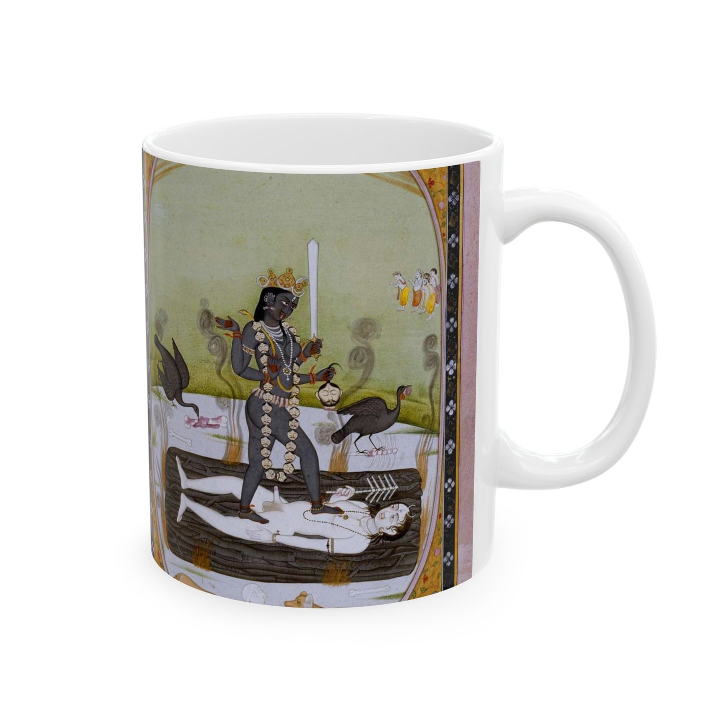 Kali 1800-1825 Kangra. The Walters Art Museum. Beautiful Novelty Ceramic Coffee Mug 11oz