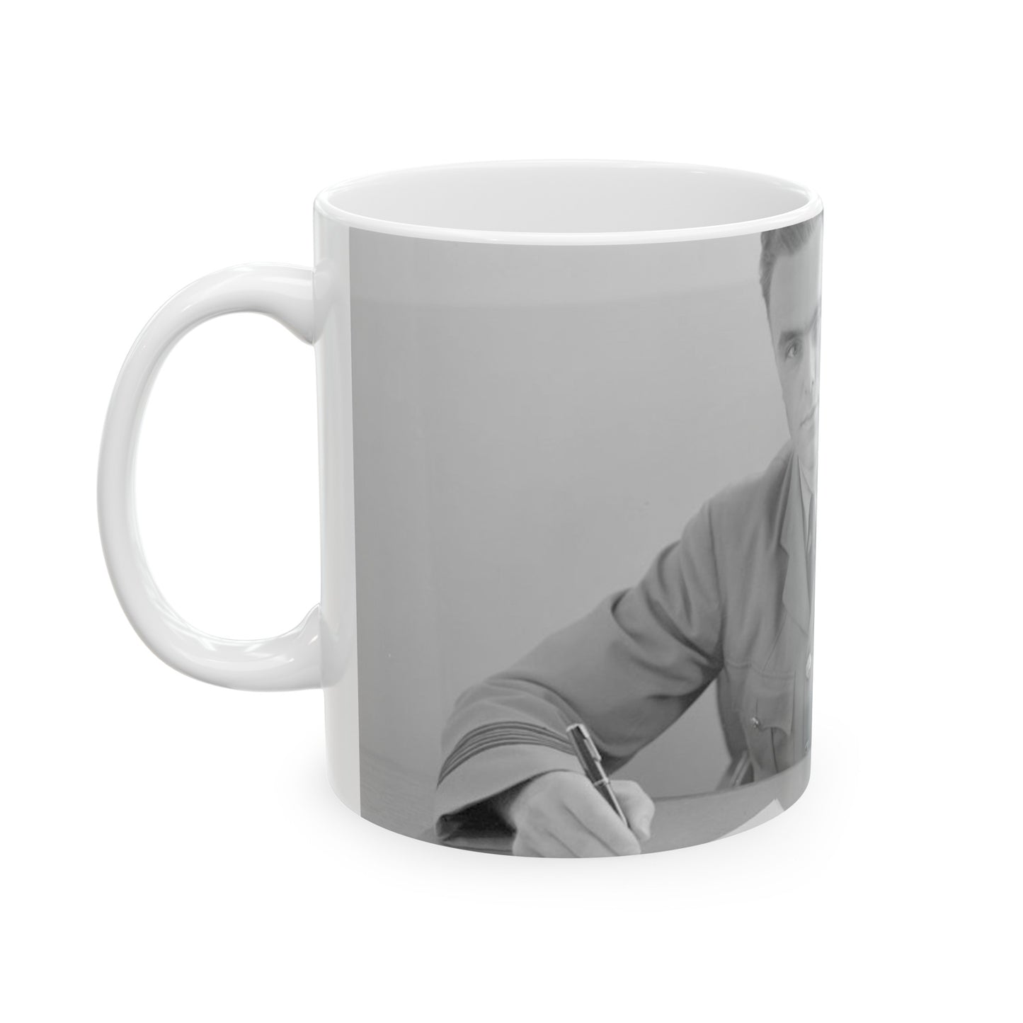 Unidentified Man, about 1940-1944 Beautiful Novelty Ceramic Coffee Mug 11oz