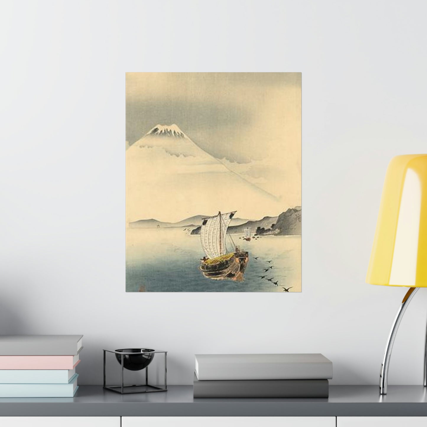 Koson - mount-fuji, Ohara Koson High Quality Matte Wall Art Poster for Home, Office, Classroom