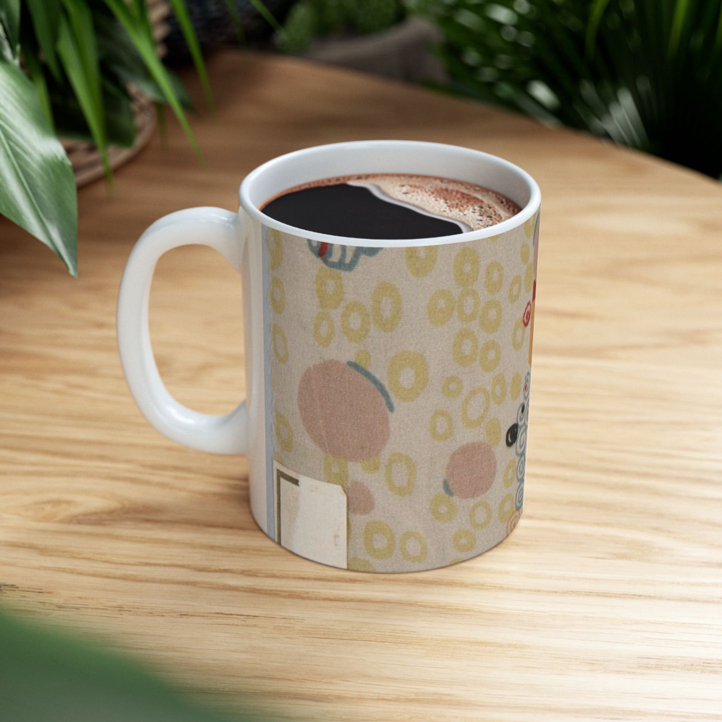 Textile sample - Public domain dedication image Beautiful Novelty Ceramic Coffee Mug 11oz