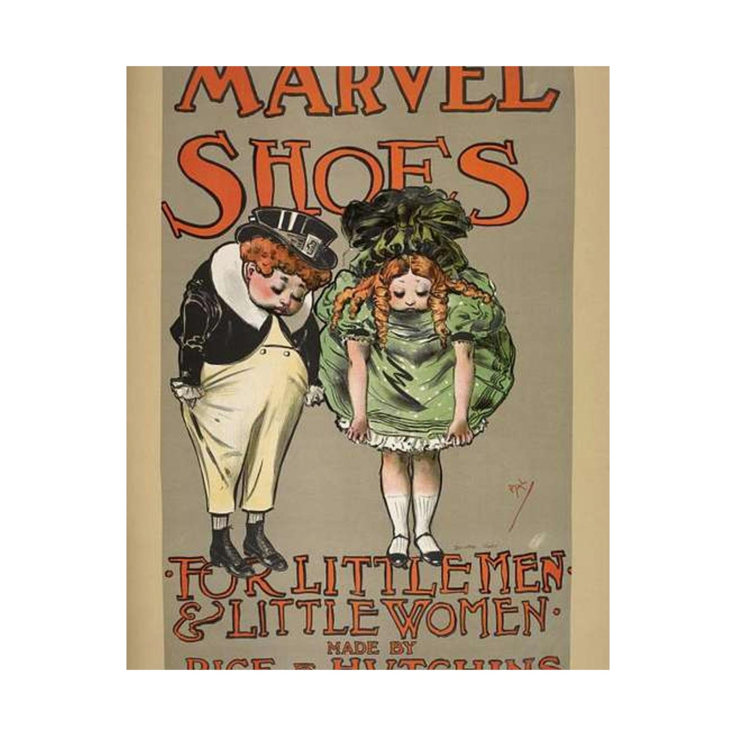 Marvel shoes for little men & little women. High Quality Matte Wall Art Poster for Home, Office, Classroom