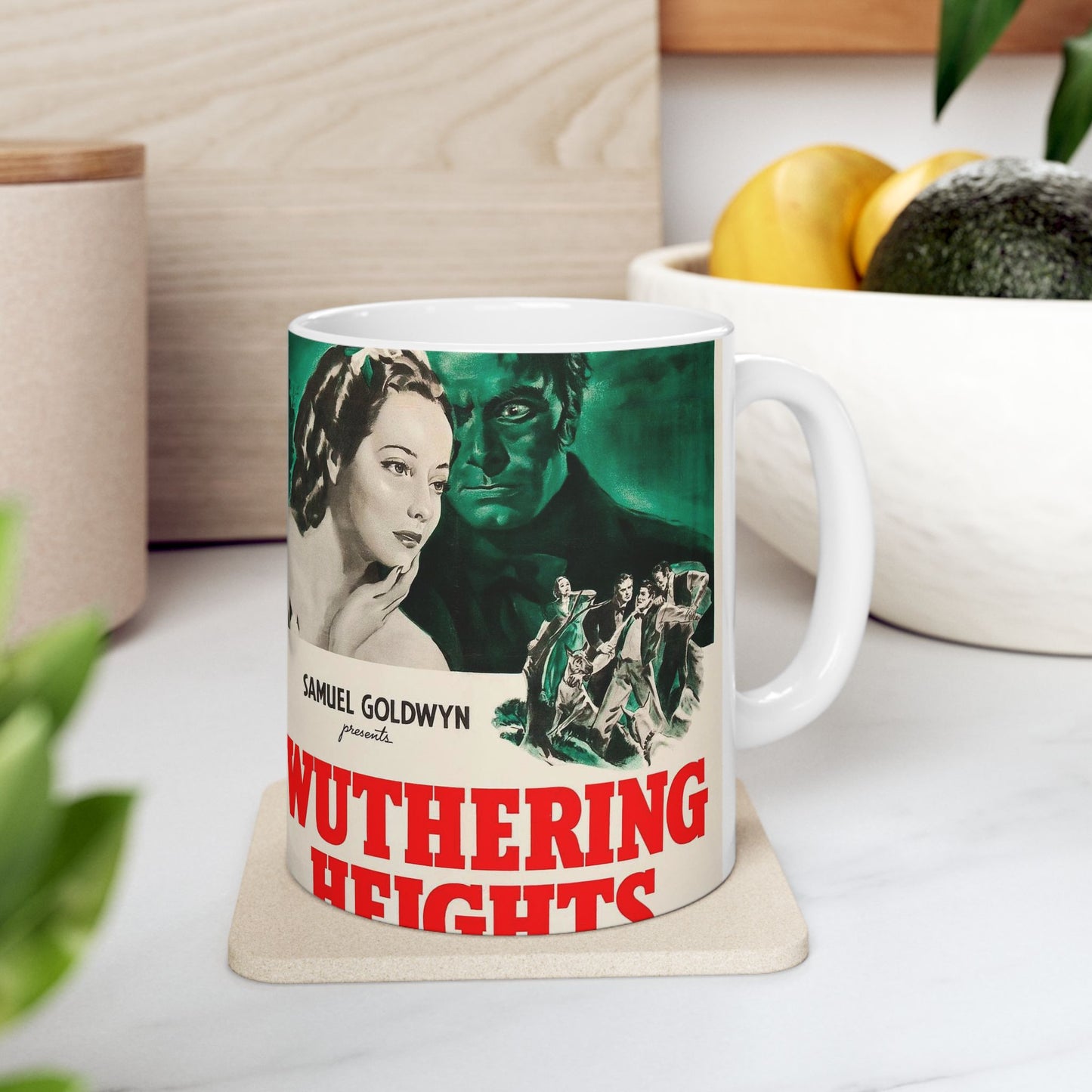 Wuthering Heights (1939 poster) Beautiful Novelty Ceramic Coffee Mug 11oz