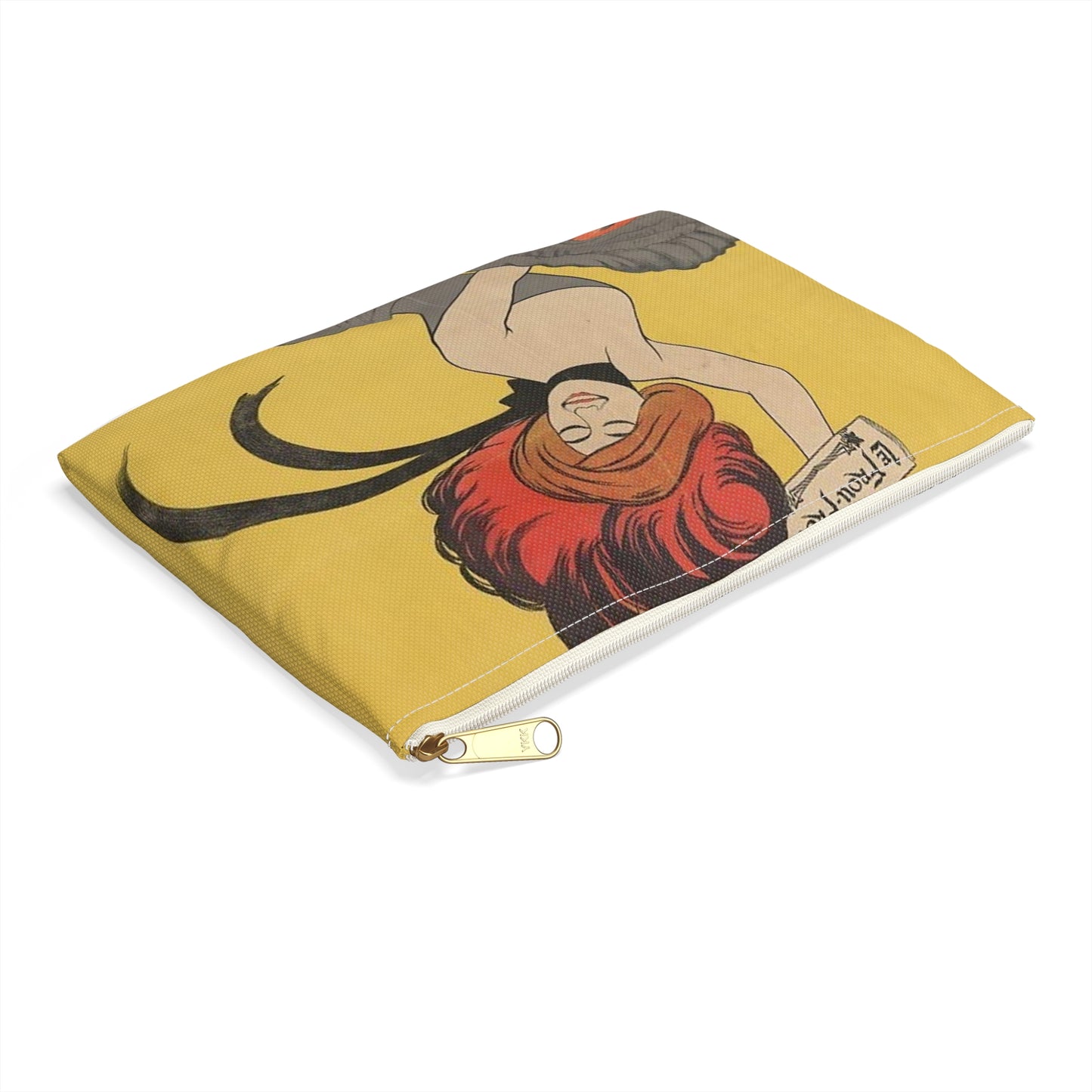 Le Frou Frou 20', journal humoristique / L Capiello. Large Organizer Pouch with Black Zipper