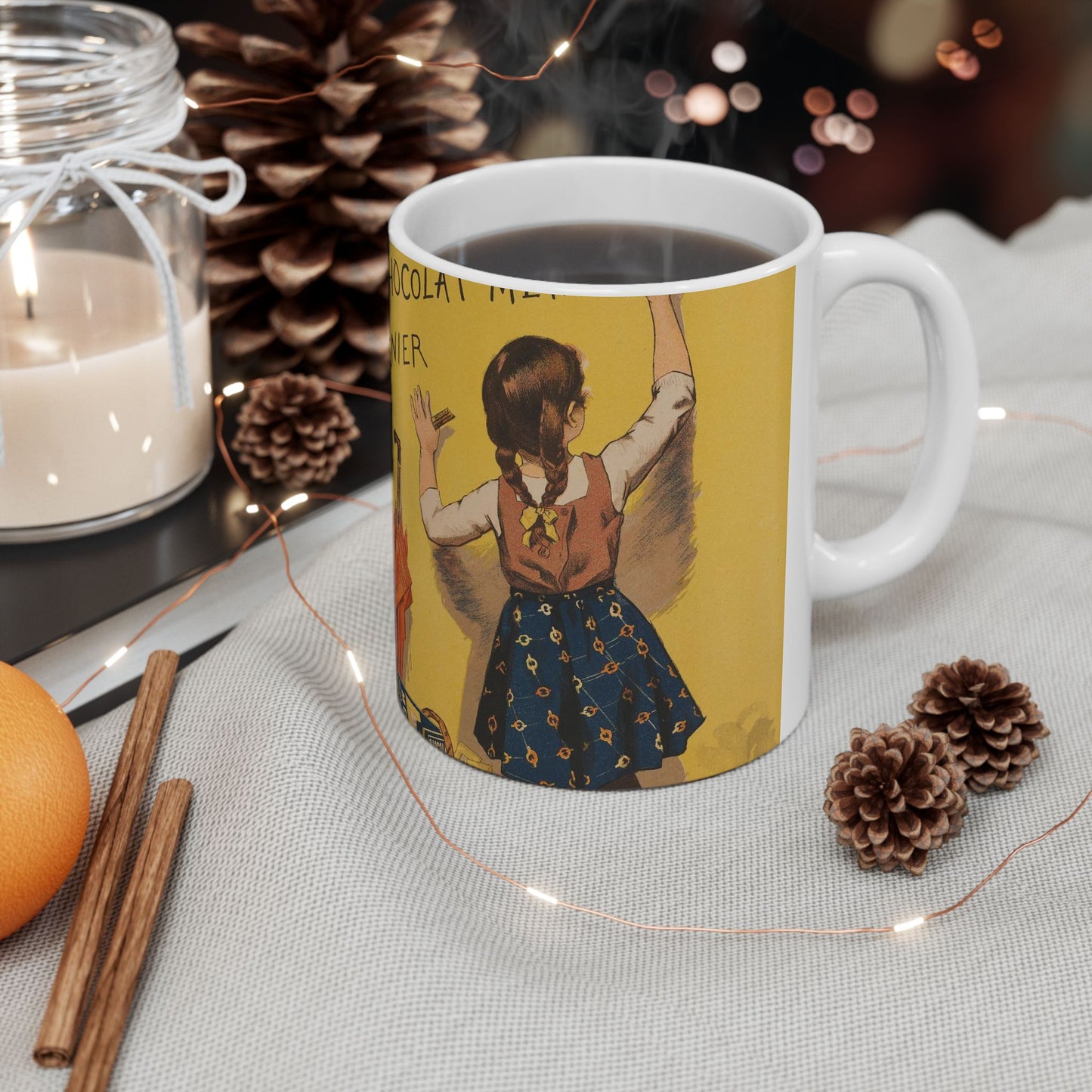 Les Maîtres de l'Affiche - 47 - Chocolat Menier (bgw20 0379) Beautiful Novelty Ceramic Coffee Mug 11oz