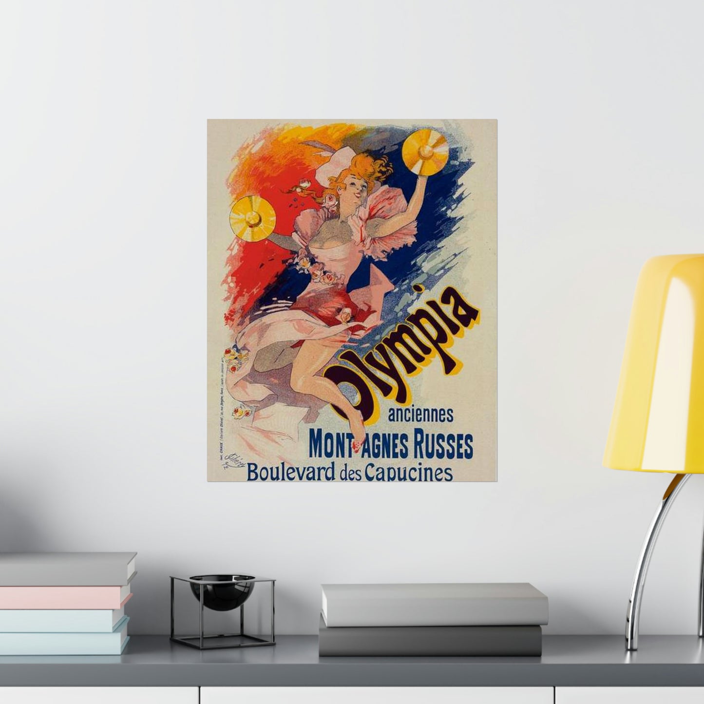 Affiche pour "Olympia". - Art nouveau public domain poster High Quality Matte Wall Art Poster for Home, Office, Classroom