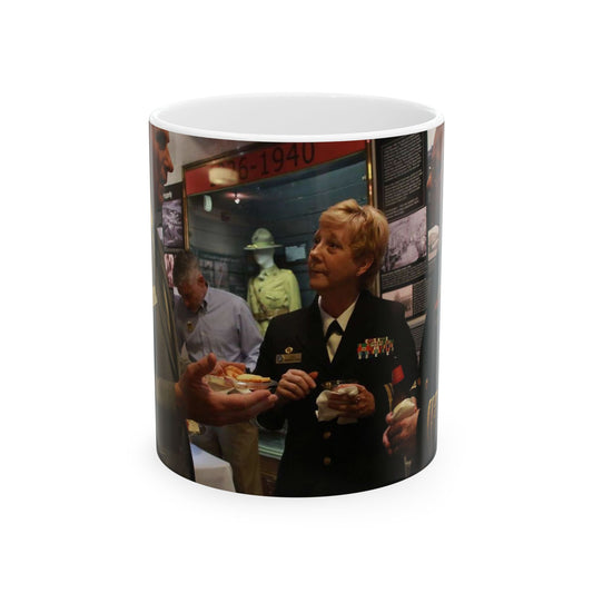 Guests of U.S. Marine Brig. Gen. Terry V. Williams, Beautiful Novelty Ceramic Coffee Mug 11oz