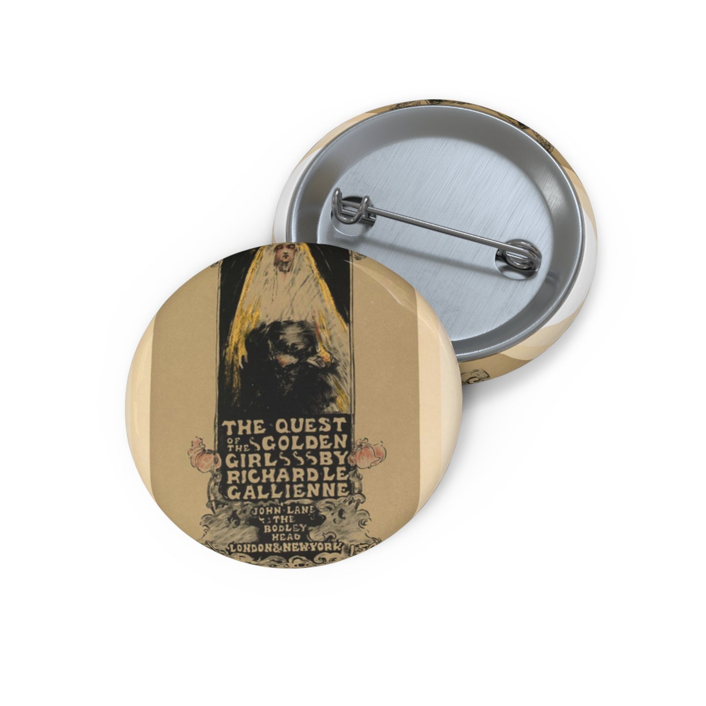 Maîtres de l'affiche V 3 - Pl 128 - Ethel Reed Pin Buttons with Crisp Design