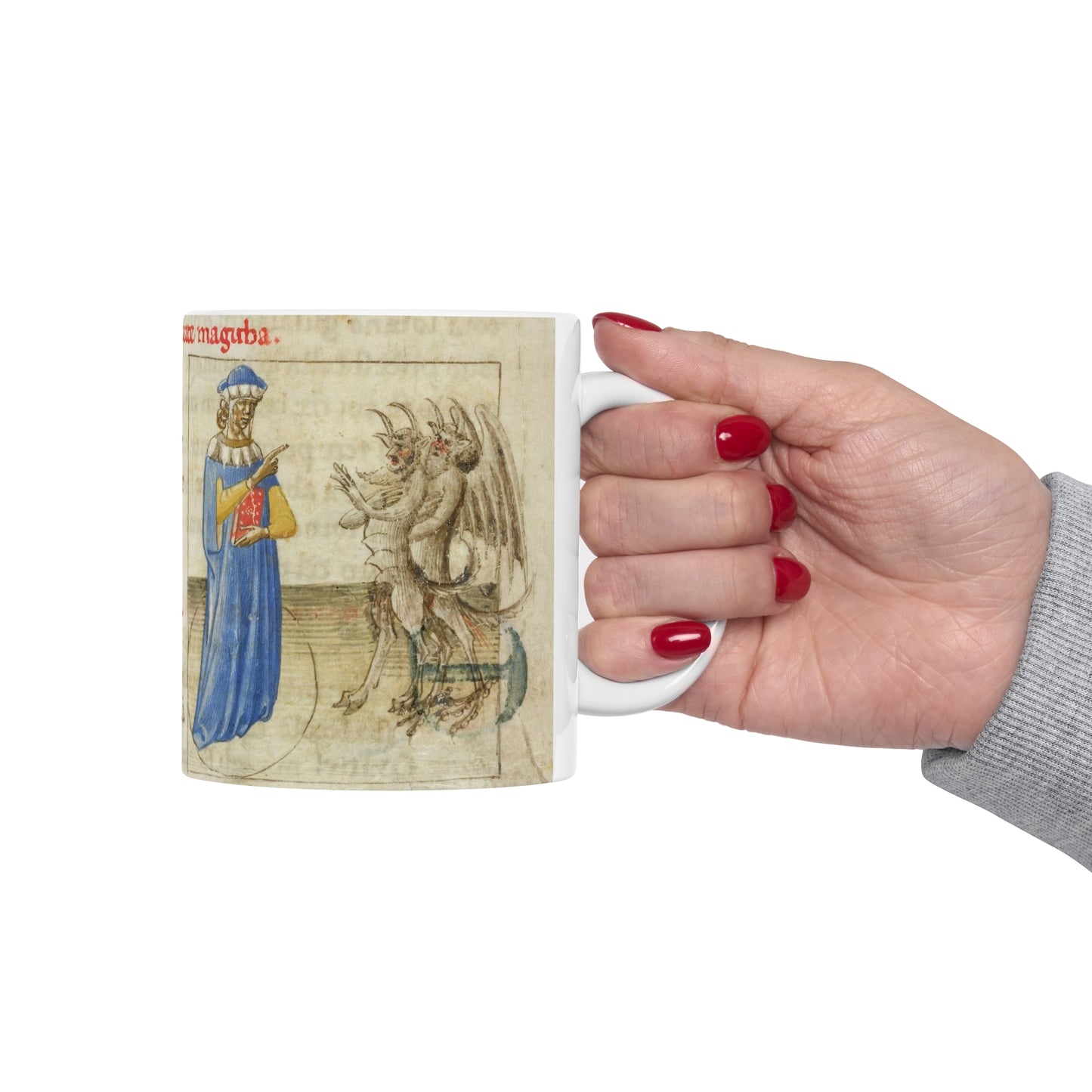 Zoroaster from BL YT 28, f. 51 - Public domain dedication image Beautiful Novelty Ceramic Coffee Mug 11oz