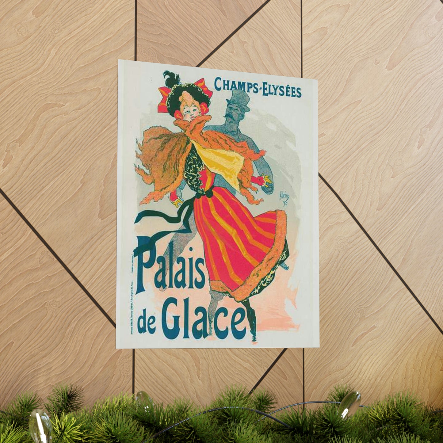 Nouvelle affiche pour le "Palais de Glace". High Quality Matte Wall Art Poster for Home, Office, Classroom