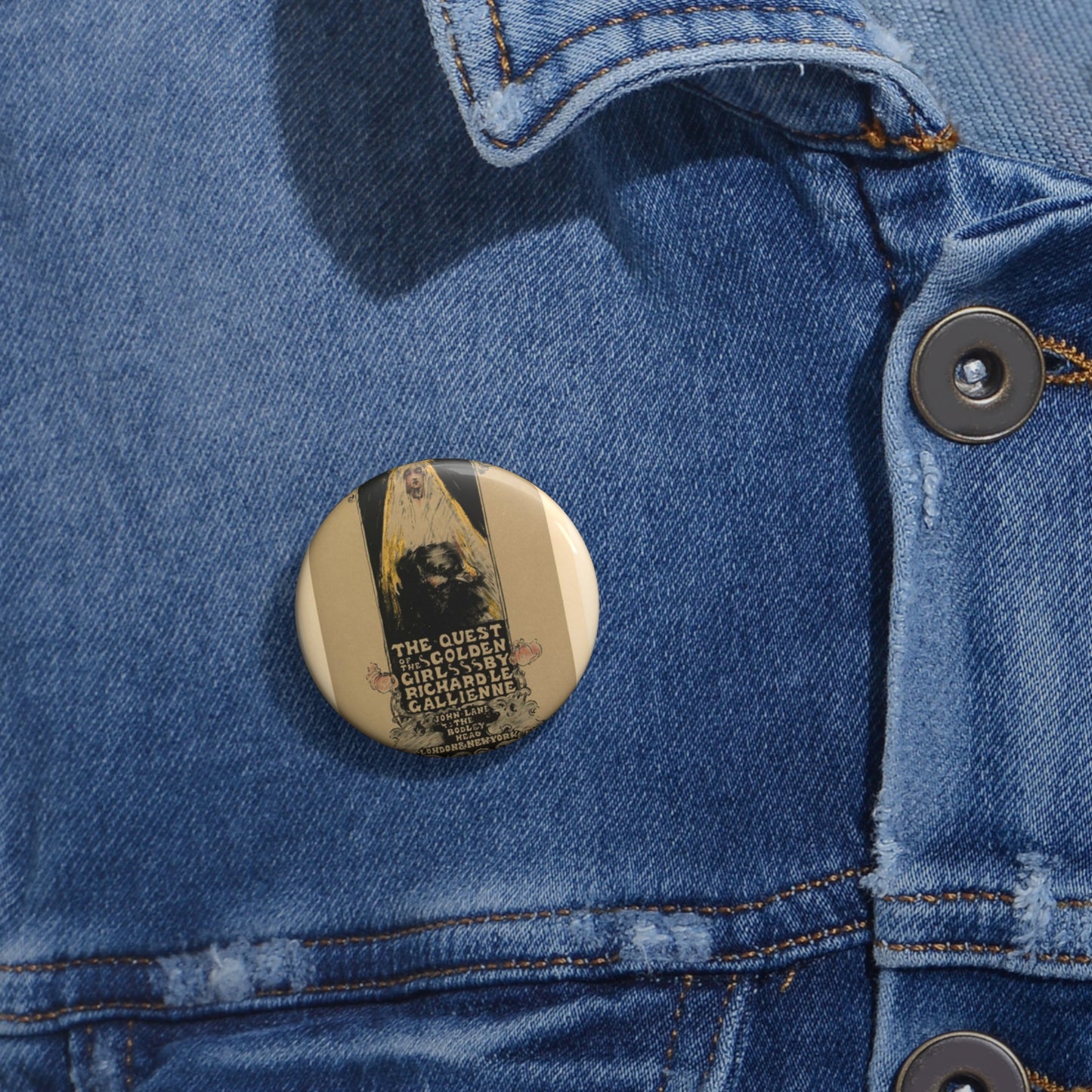 Maîtres de l'affiche V 3 - Pl 128 - Ethel Reed Pin Buttons with Crisp Design