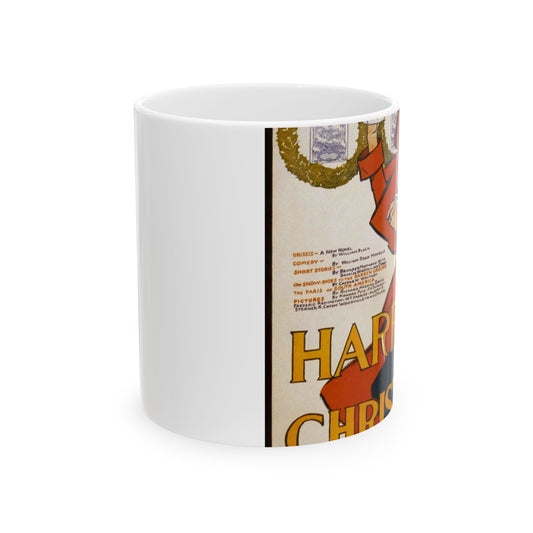 Edward Penfield - Harper's [for] Christmas, Art Nouveau Poster Beautiful Novelty Ceramic Coffee Mug 11oz