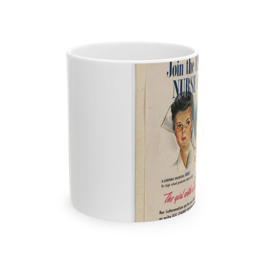 Join the U.S. Cadet Nurse Corps Beautiful Novelty Ceramic Coffee Mug 11oz