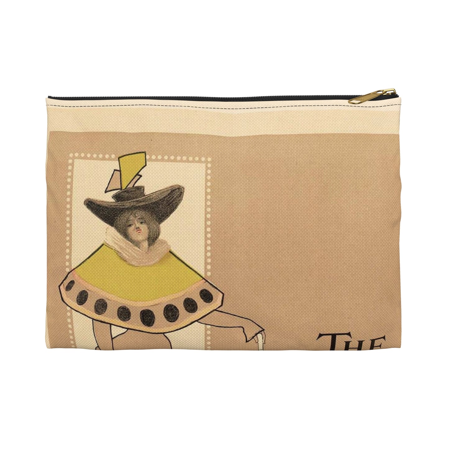 Maîtres de l'affiche V 2 - Pl 96 - Fred Hyland - Leigh Ellis Large Organizer Pouch with Black Zipper