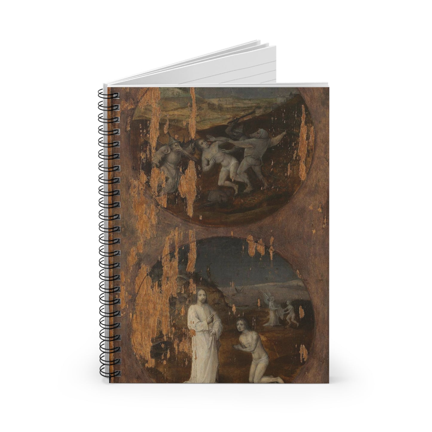 Flood Panels (The Flood – reverse), ca. 1508-1516 Spiral Bound Ruled Notebook with Printed Cover