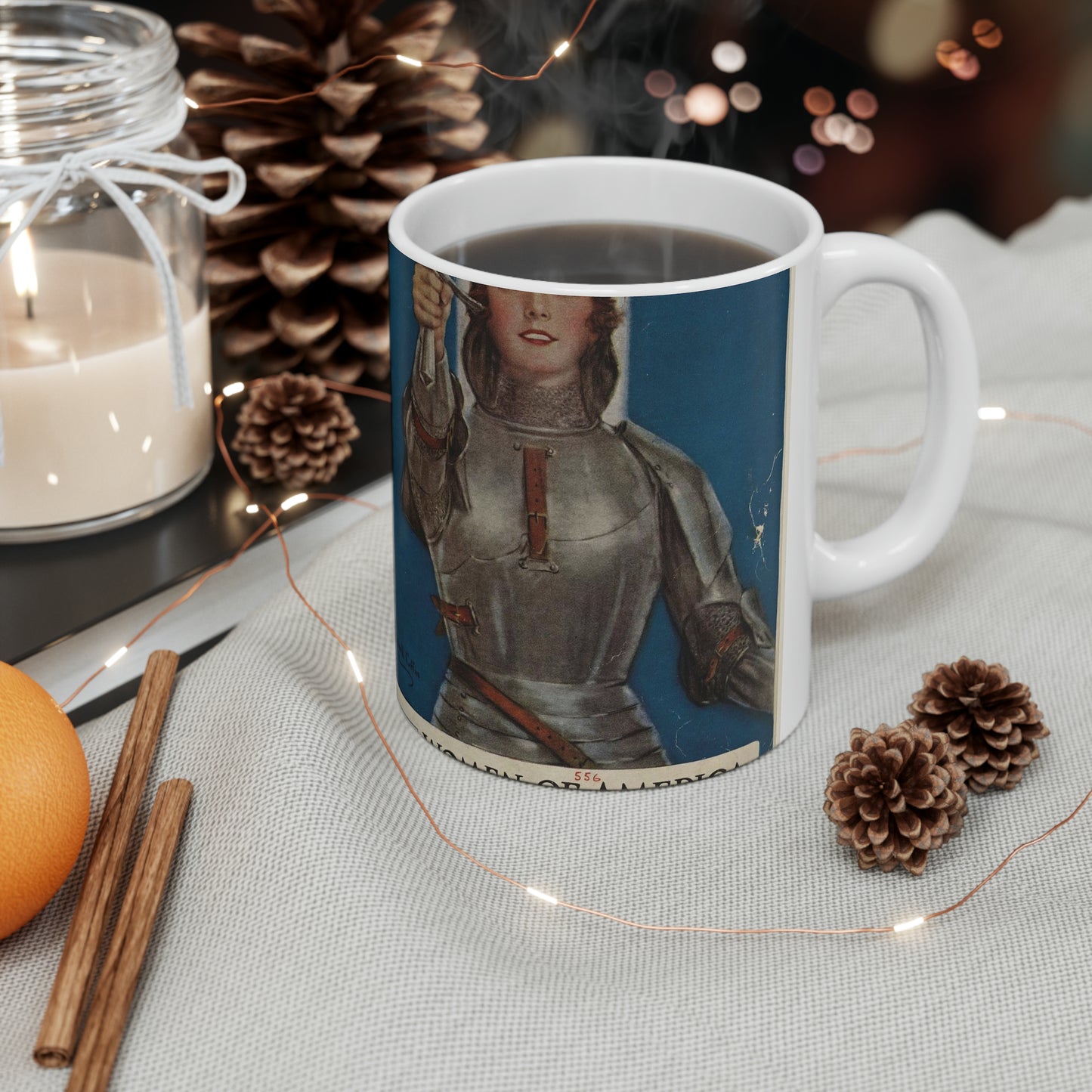 Joan of Arc Saved France Beautiful Novelty Ceramic Coffee Mug 11oz