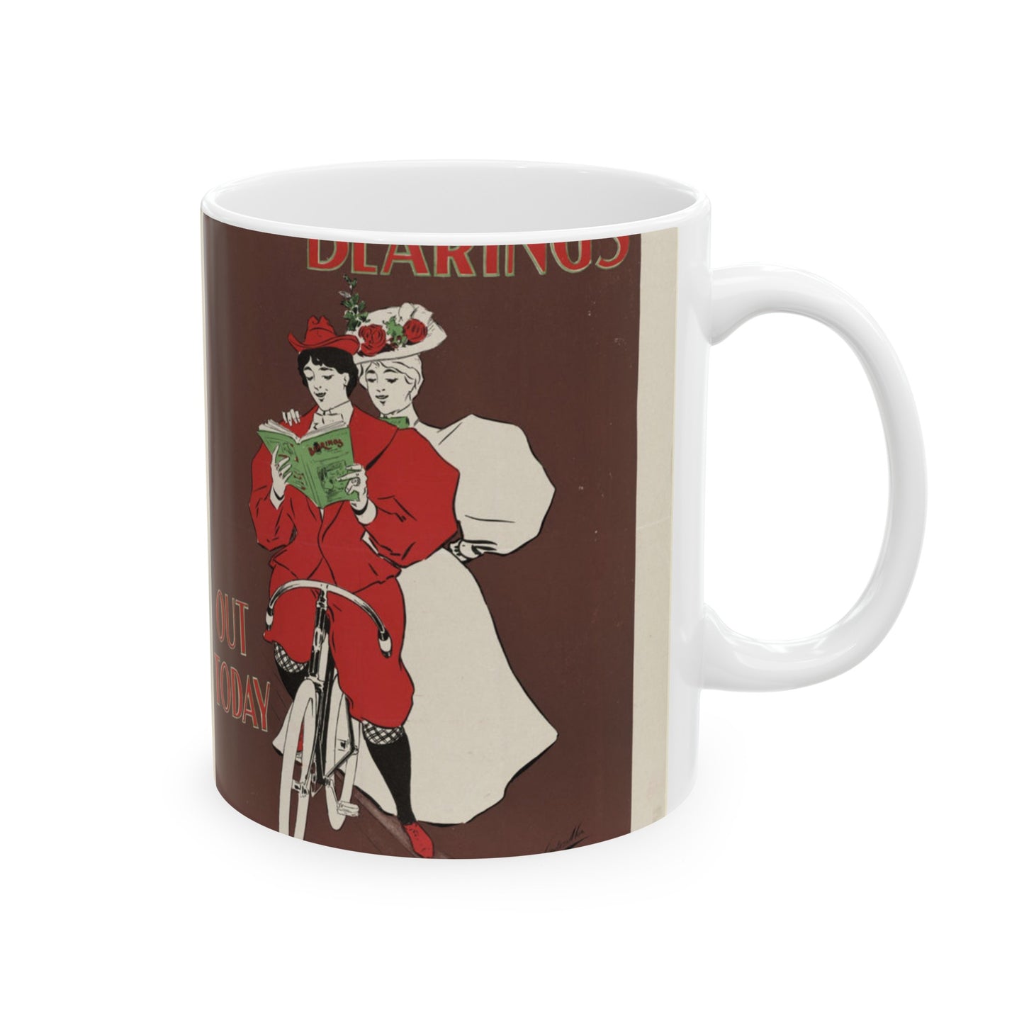 Bearings, out today, Art Nouveau Poster Beautiful Novelty Ceramic Coffee Mug 11oz