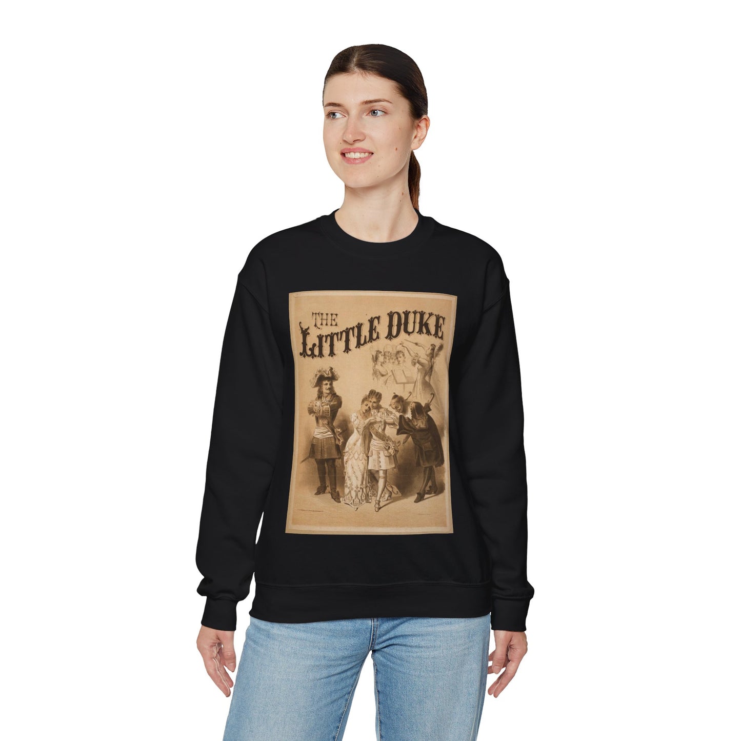 The little duke, American vaudeville and popular entertainment 1870 1920 Black Heavy Blend Adult Crew Neck SweatShirt
