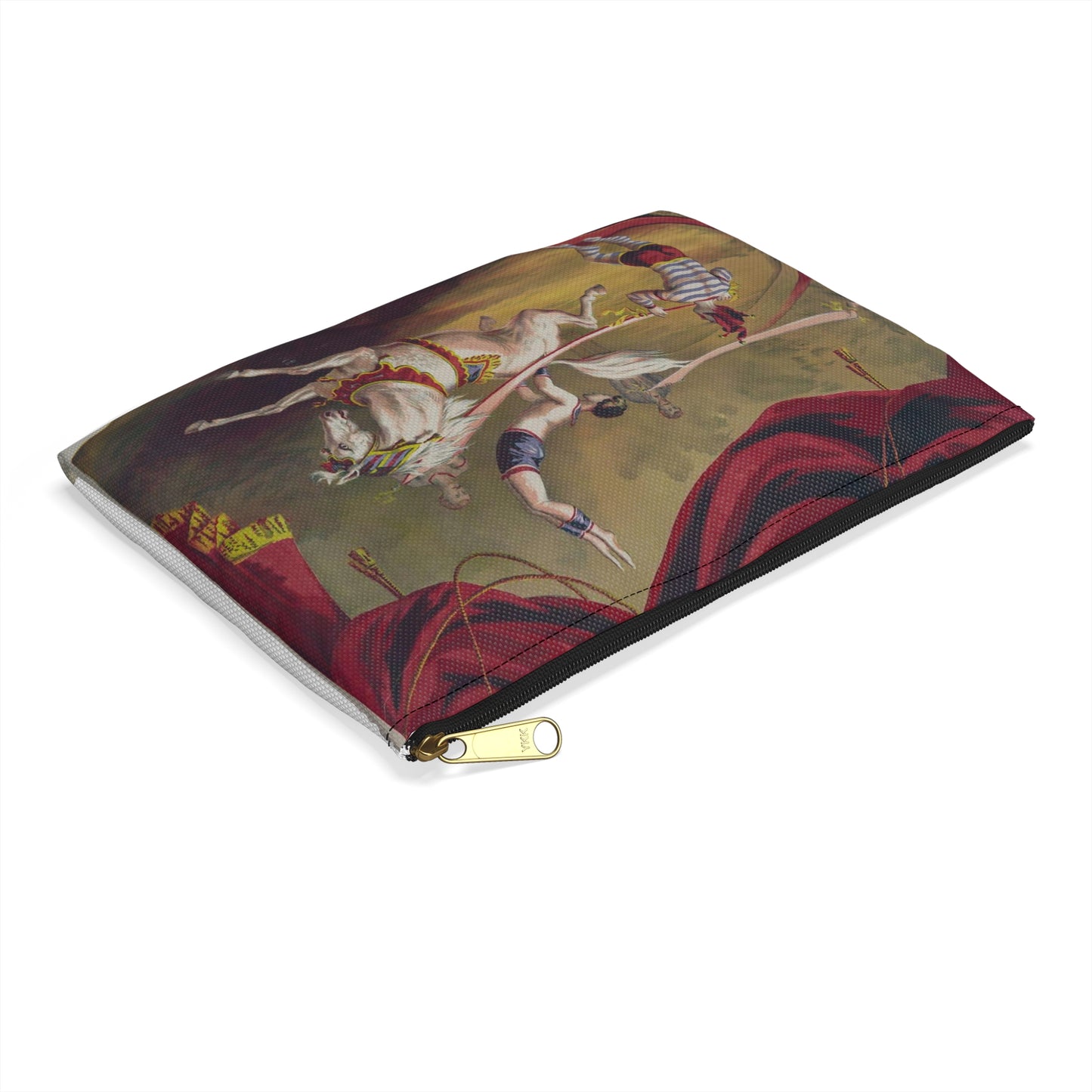 Banner act - Print, Library of Congress collection Large Organizer Pouch with Black Zipper