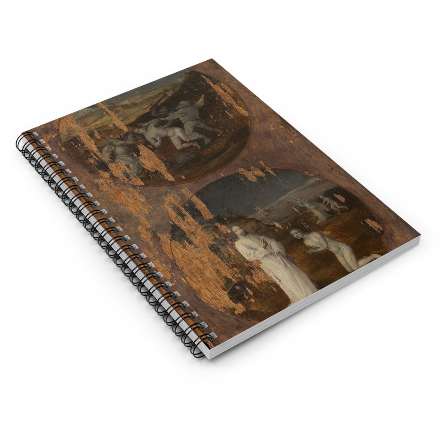 Flood Panels (The Flood – reverse), ca. 1508-1516 Spiral Bound Ruled Notebook with Printed Cover