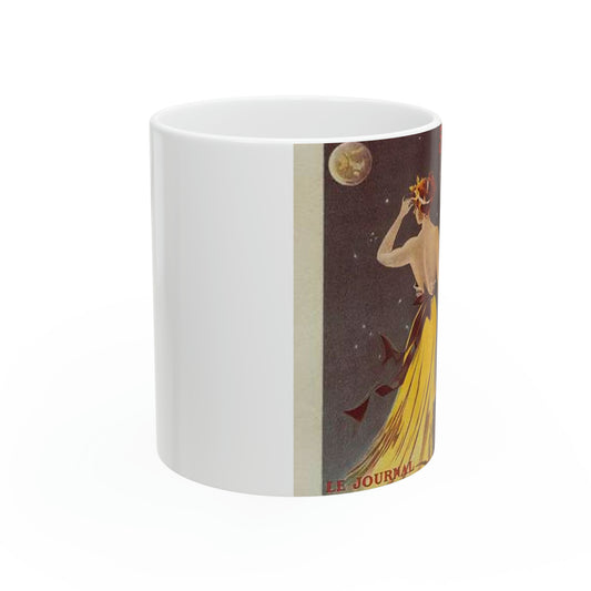 Affiche pour annoncer la publication de "Rome" dans Le Journal. Beautiful Novelty Ceramic Coffee Mug 11oz