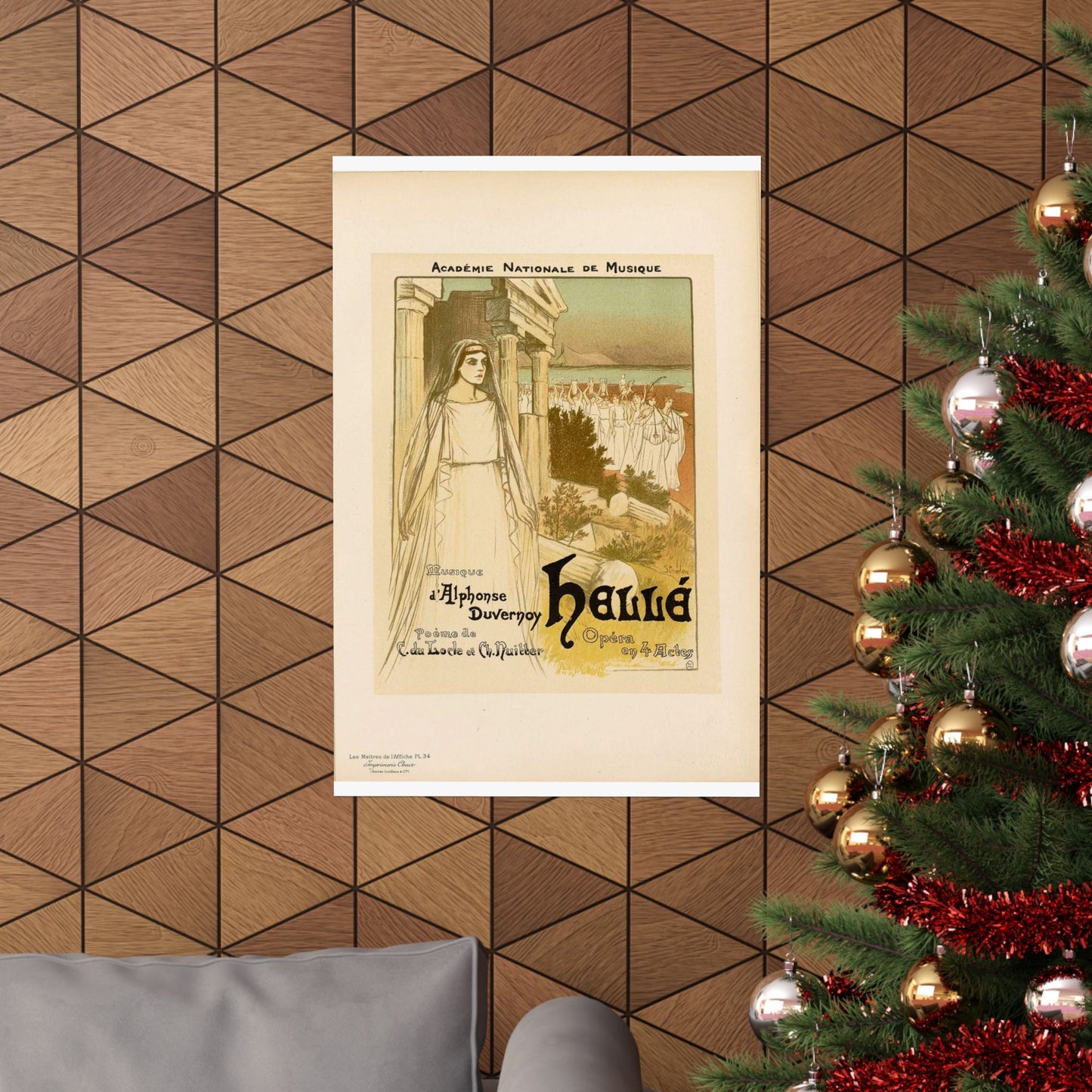 Maîtres de l'affiche V 1 - Pl 34 - Steinlen High Quality Matte Wall Art Poster for Home, Office, Classroom