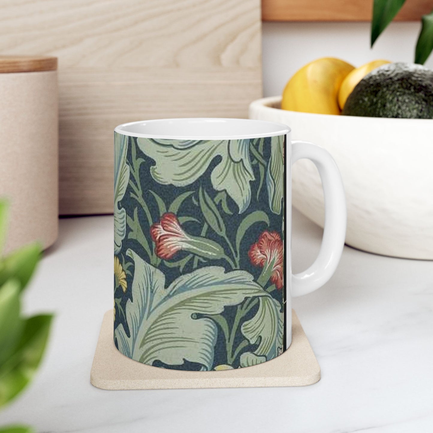Brooklyn Museum - Wallpaper Sample Book 1 - William Morris and Company - page033 Beautiful Novelty Ceramic Coffee Mug 11oz