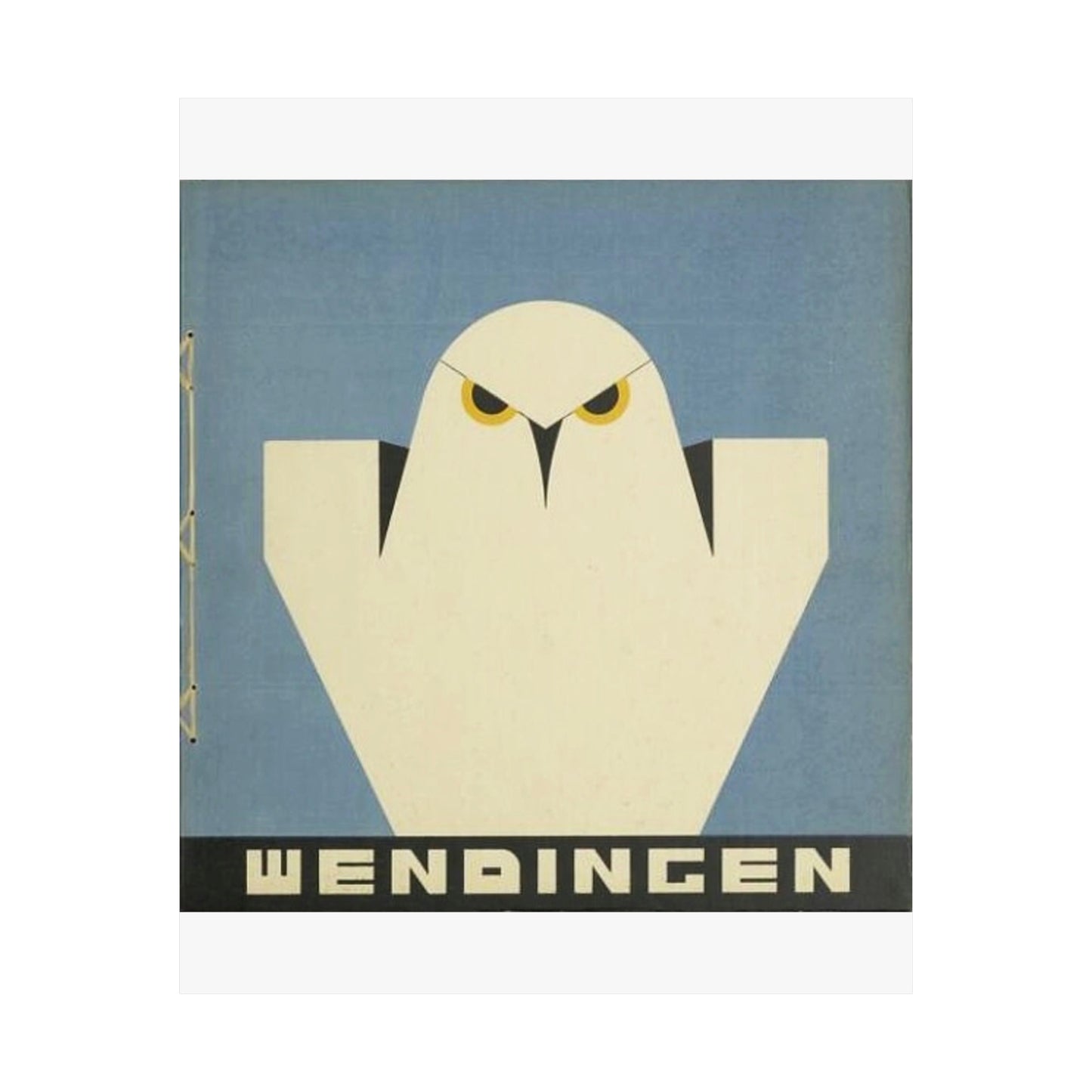 Wendingen Series 12 No. 01 - Art Deco public domain image High Quality Matte Wall Art Poster for Home, Office, Classroom