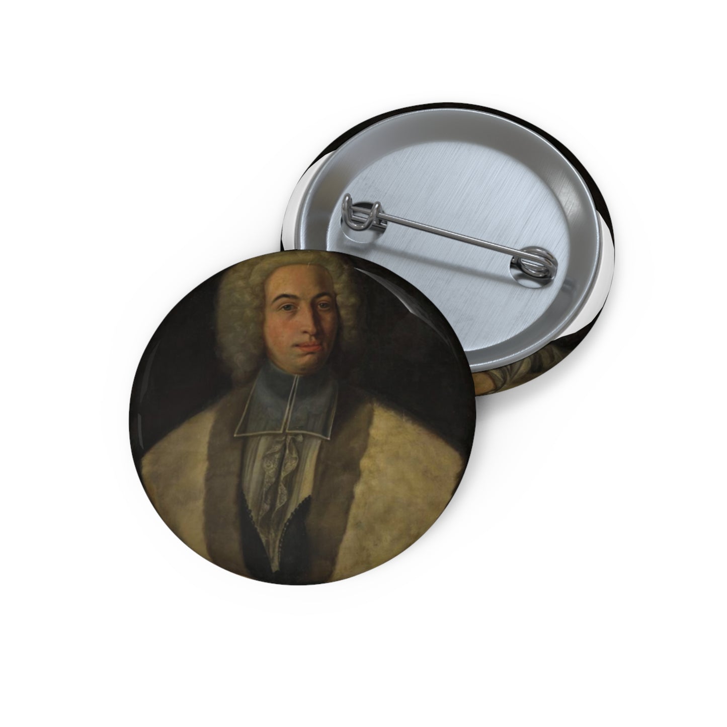 Ph. Engelhard - Portret van Arnold Schuil van Walhorn jr. - 1000997 - Bonnefanten Museum Pin Buttons with Crisp Design