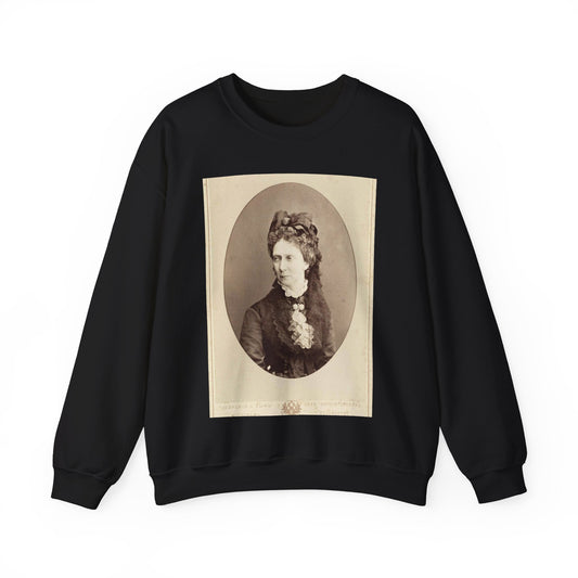 Maria Alexandrovna (Marie of Hesse) Black Heavy Blend Adult Crew Neck SweatShirt