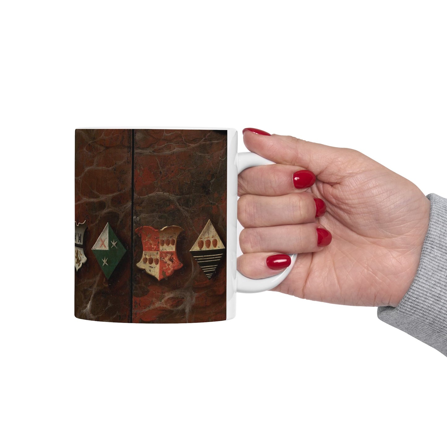 Job Triptych (exterior), ca. 1500-1524 Beautiful Novelty Ceramic Coffee Mug 11oz