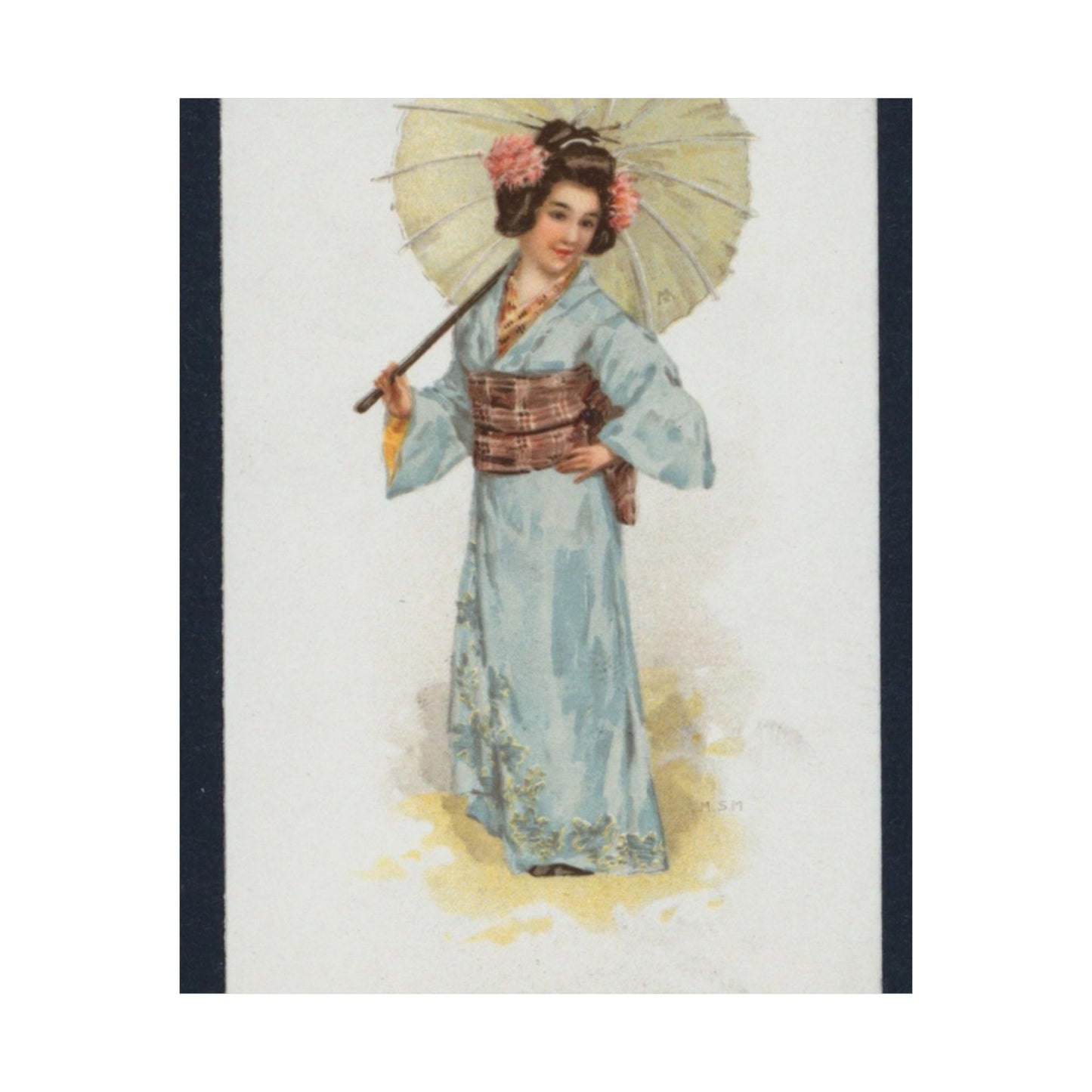 TEA [held by] JAPANESE TEA ROOM [at] "CONGRESS HOTEL, CHICAGO IL" (REST;) High Quality Matte Wall Art Poster for Home, Office, Classroom