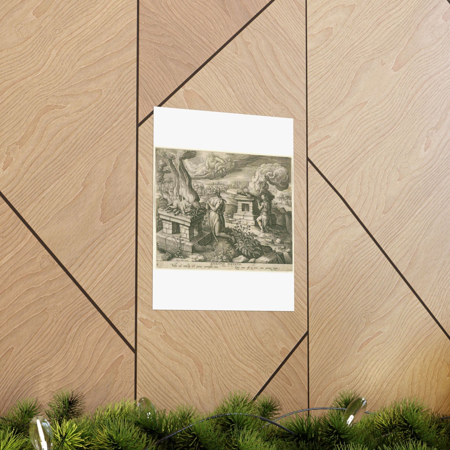 Offer van Abel: de gave van godsdienstigheid High Quality Matte Wall Art Poster for Home, Office, Classroom