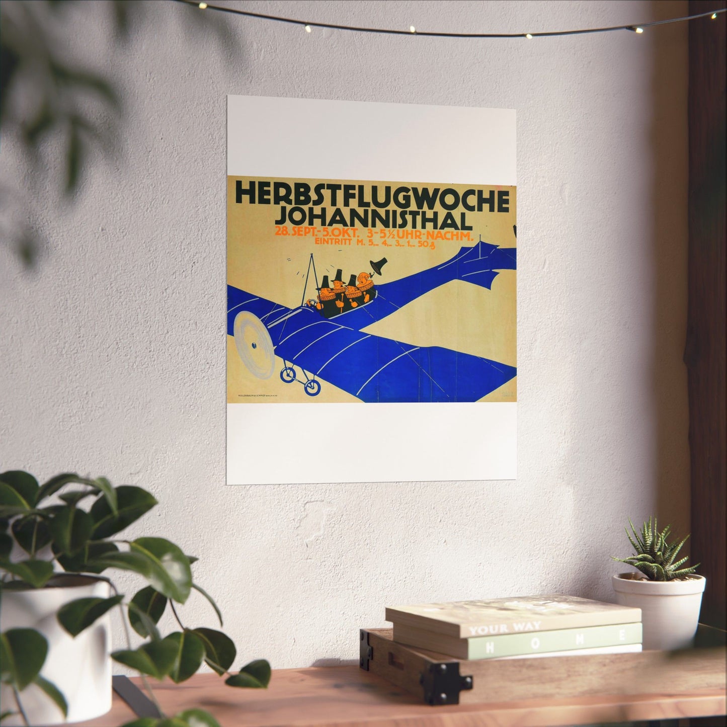 Herbstflugwoche Johannisthal - Julius Klinger High Quality Matte Wall Art Poster for Home, Office, Classroom