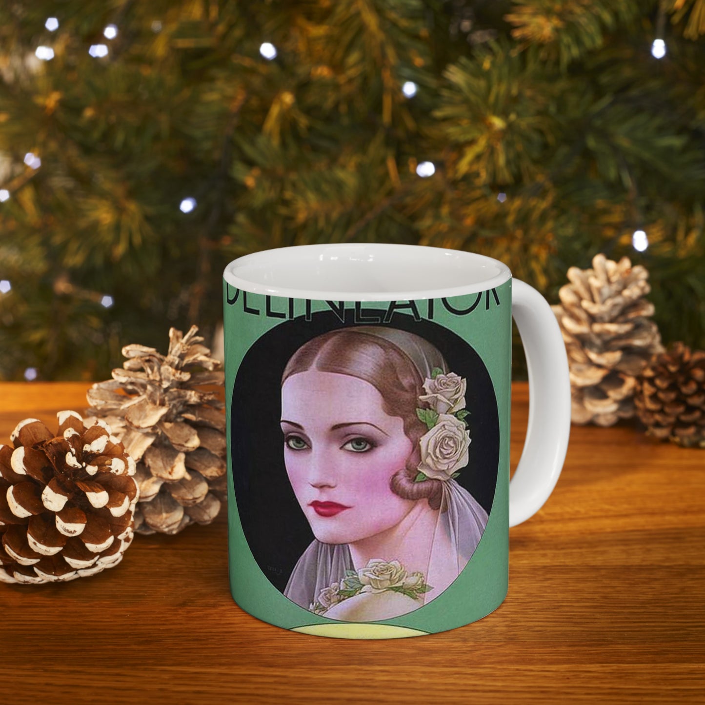 Delineator 1931-06 - Art Deco public domain image Beautiful Novelty Ceramic Coffee Mug 11oz