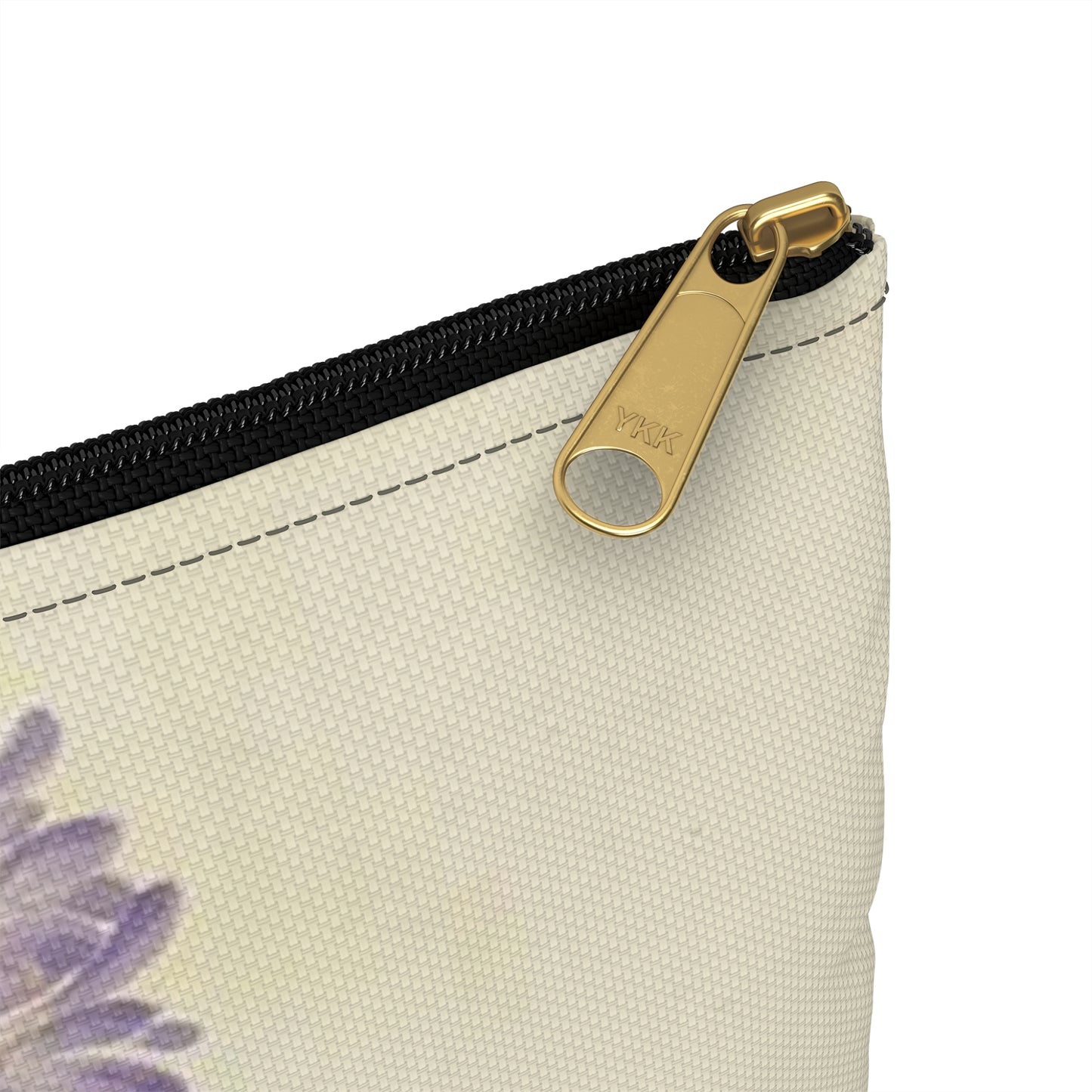 Scabiosa by Lydia Penrose Large Organizer Pouch with Black Zipper