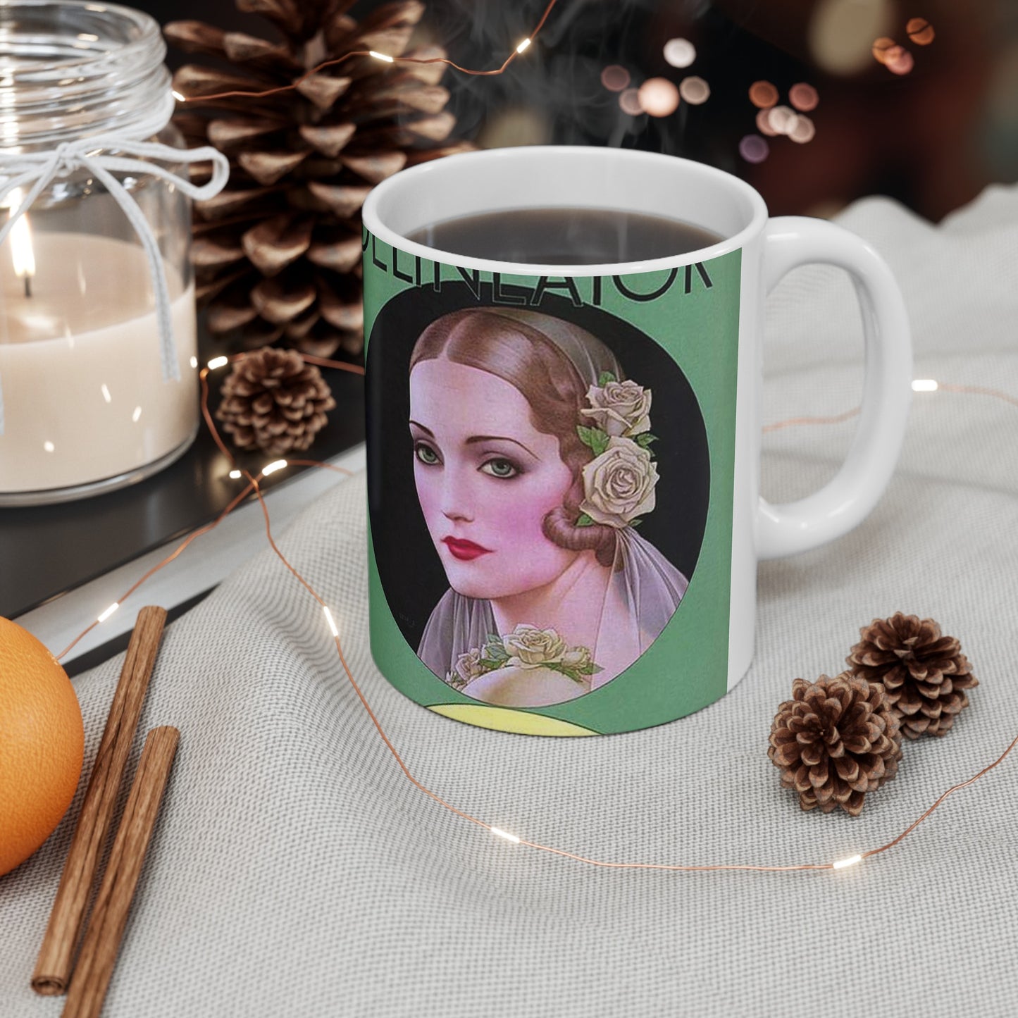 Delineator 1931-06 - Art Deco public domain image Beautiful Novelty Ceramic Coffee Mug 11oz