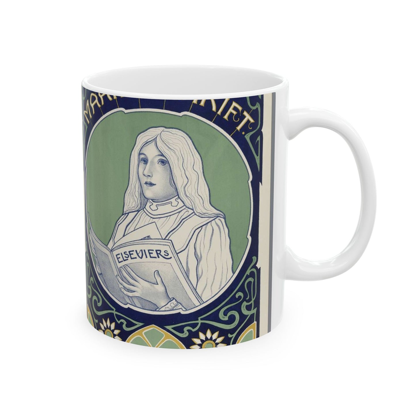 Elseviers Geïllustreerd Maandschrift. Tijdschrift voor kunst en letteren., RP-P-1939-926 Beautiful Novelty Ceramic Coffee Mug 11oz