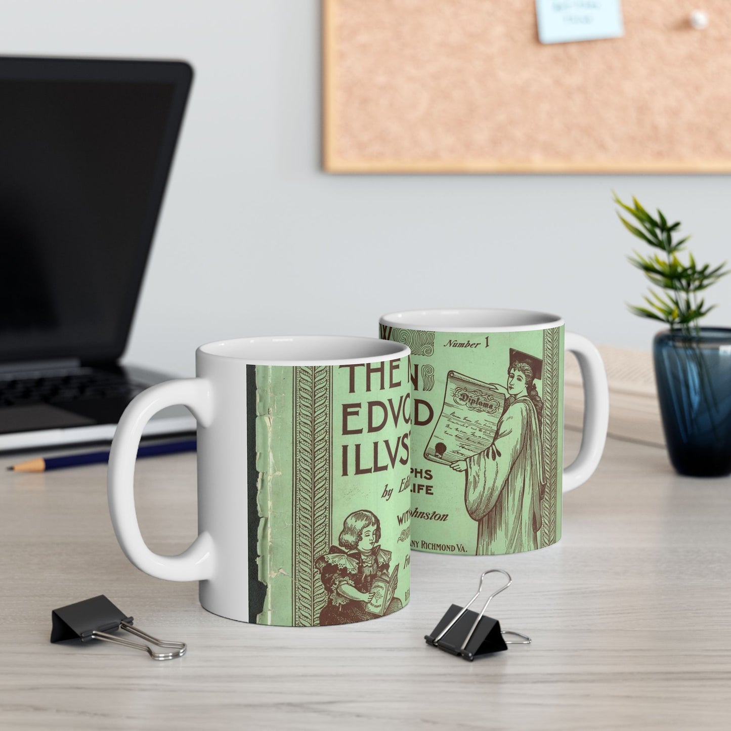 The New Education Illustrated by Edith C. Westcott with photograhs from life by Frances Benjamin Johnston, Number 1 - Primary Beautiful Novelty Ceramic Coffee Mug 11oz