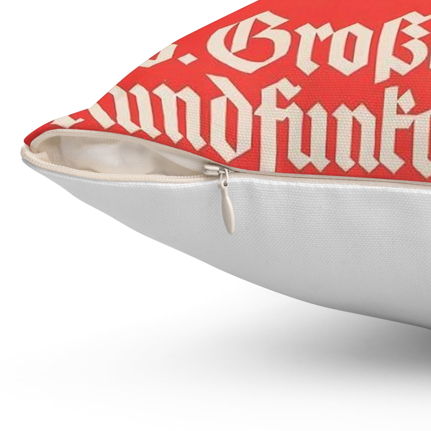 13 Grosse deutsche Rundfunkausstellung und Volkssender, Berlin 1936 / Riemer. Decorative Accent Square Pillow