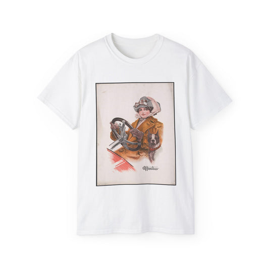 Affinities - Print, Library of Congress collection White T-Shirt Gildan 2000 Cotton Unisex