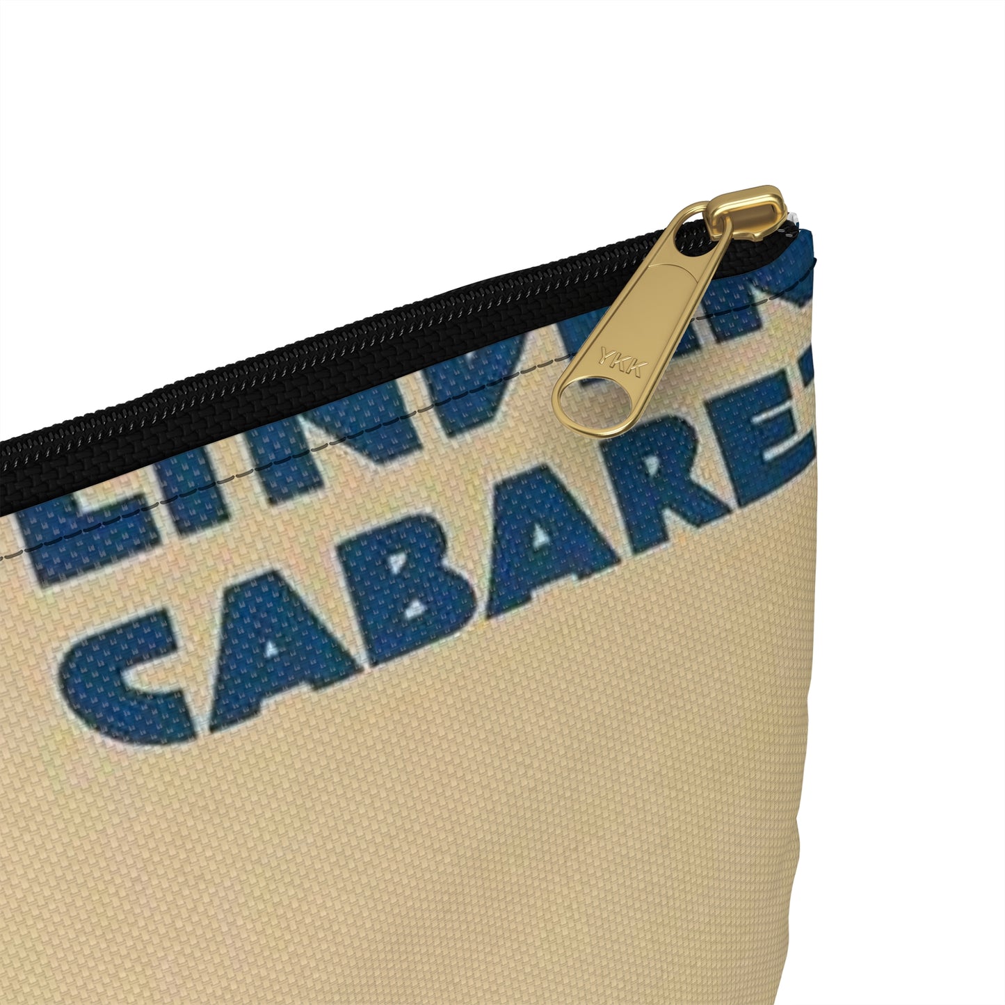 Linden-Cabaret - Gussy Holl, 1912 Large Organizer Pouch with Black Zipper