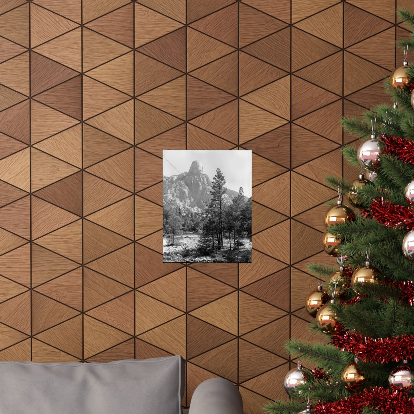 Tehipite Dome, Tehipite Valley. Remarks: Used in Grant Grove Exhibit. High Quality Matte Wall Art Poster for Home, Office, Classroom