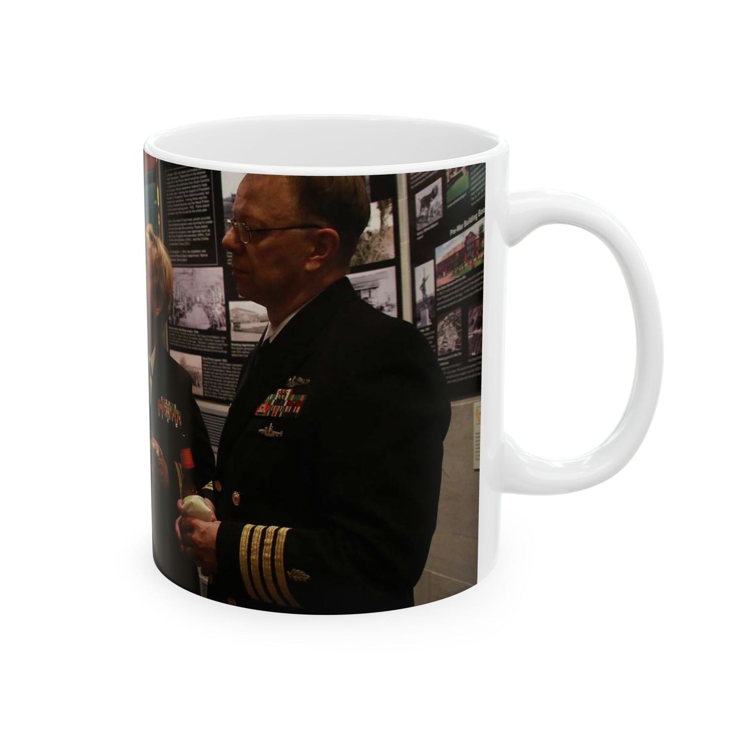 Guests of U.S. Marine Brig. Gen. Terry V. Williams, Beautiful Novelty Ceramic Coffee Mug 11oz