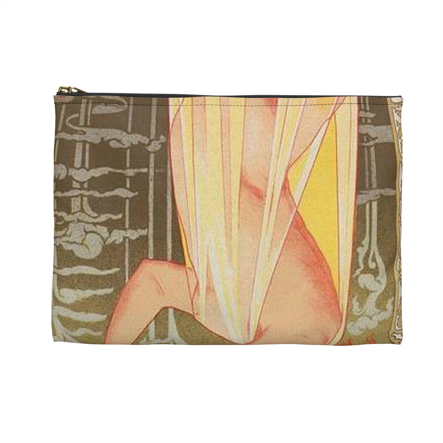 Affiche belge pour l' "Absinthe Robette". Large Organizer Pouch with Black Zipper