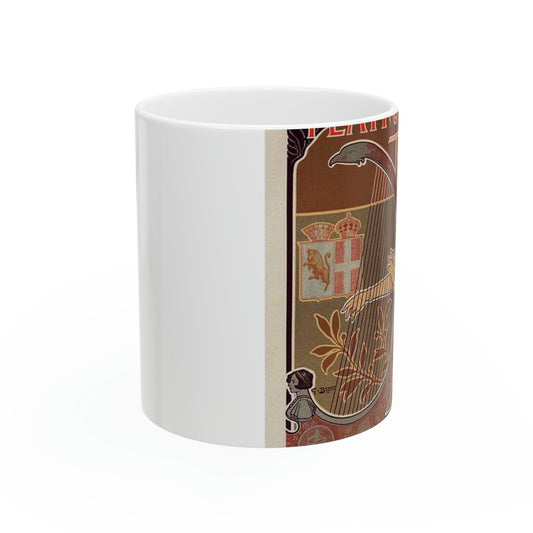 Affiche italienne pour le "Théâtre royal de Turin" Beautiful Novelty Ceramic Coffee Mug 11oz