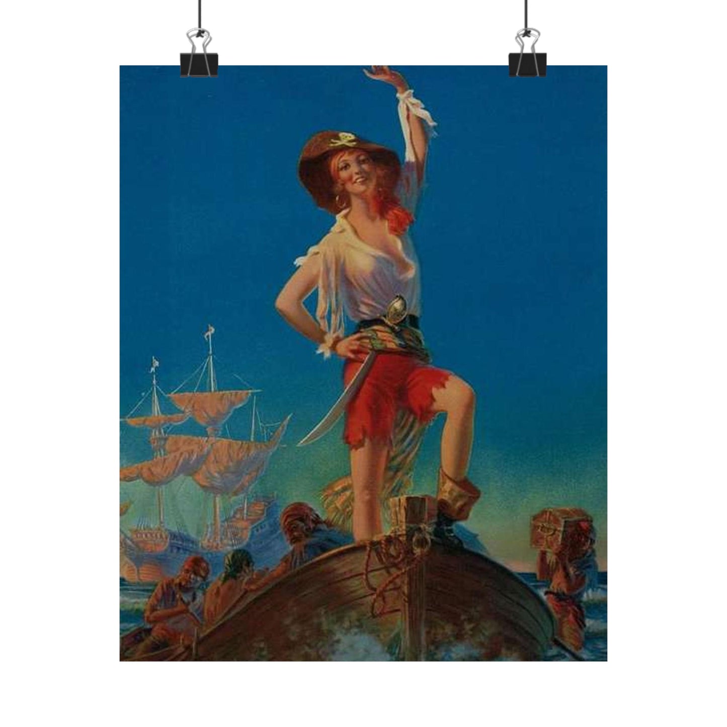 Bringing Home the Treasure by Edward Mason Eggleston High Quality Matte Wall Art Poster for Home, Office, Classroom