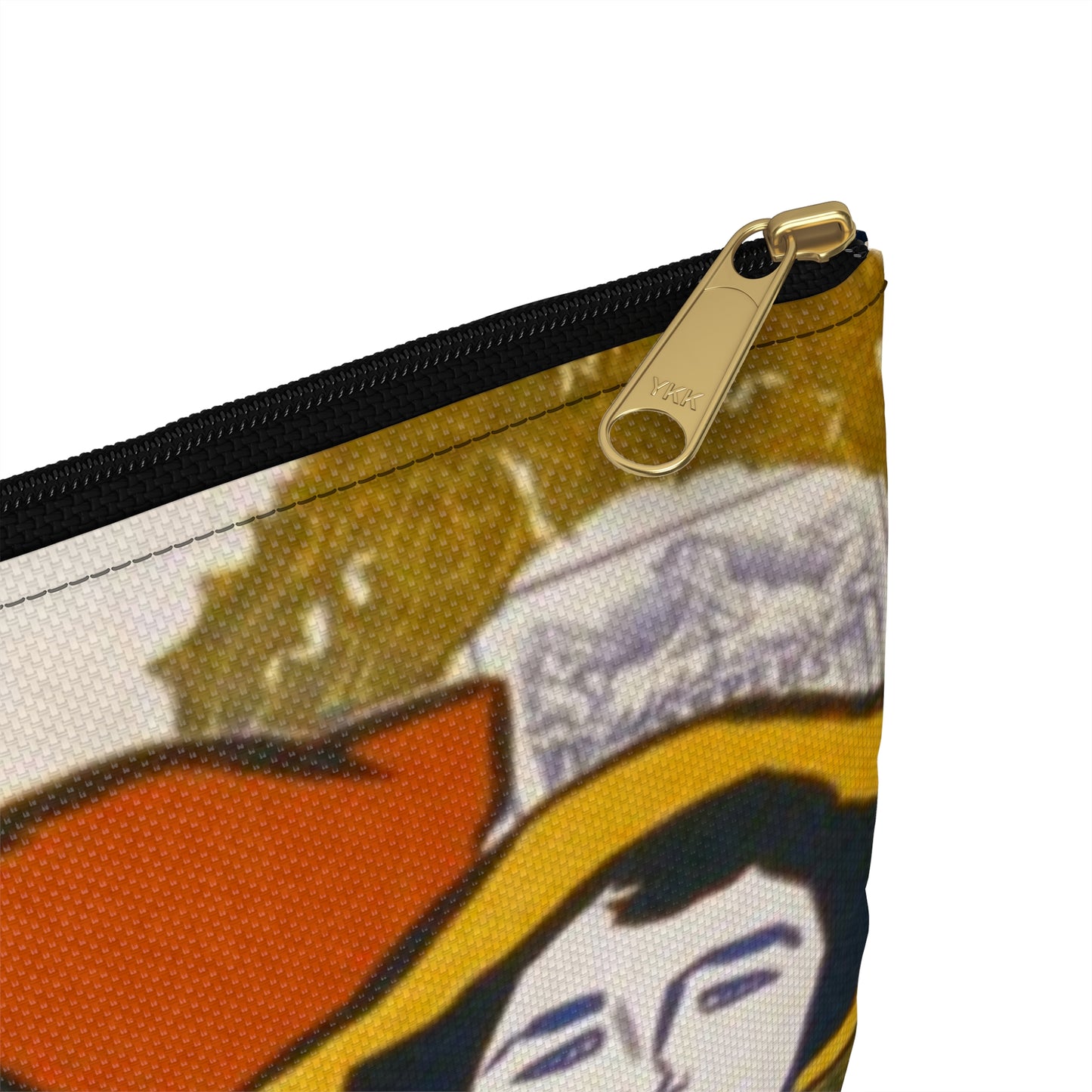 Edward Penfield - Harper's [for] Christmas, Art Nouveau Poster Large Organizer Pouch with Black Zipper